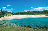 Strand Osterinsel