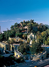 Cerro Santa Lucia Santiago de Chile